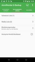 Anrufblocker & Backup Screenshot 1
