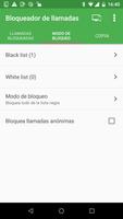 Bloqueador de llamadas captura de pantalla 1