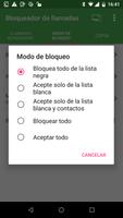 Bloqueador de llamadas captura de pantalla 3