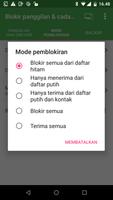 Pemblokir Panggilan & Cadangan screenshot 3