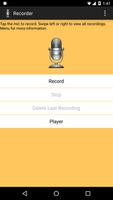 Fast Audio Recorder/Player screenshot 1