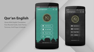 English Quran الملصق