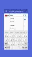 English to Swahili Dictionary 스크린샷 2