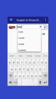 English to Xhosa Dictionary स्क्रीनशॉट 2