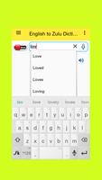 English to Zulu Dictionary captura de pantalla 1