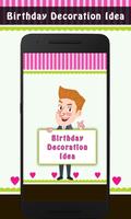 Birthday Decoration Idea poster