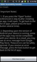IDEAL Accessible App Installer syot layar 1