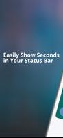 Status Bar Clock: Show Seconds poster