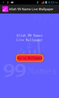 Allah 99 Names Live Wallpaper poster