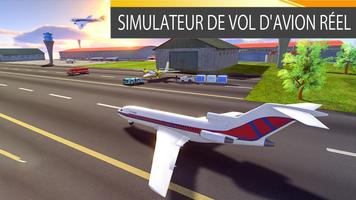 Jeux d'avion simulateur de vol Affiche