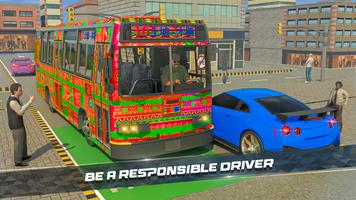 Bus Games 3d Driving Simulator Affiche