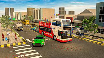 Bus Games 3d Driving Simulator capture d'écran 3