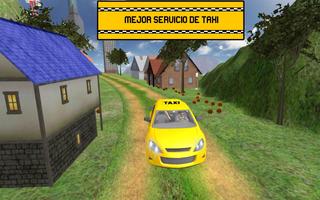 Taxi Juego 3D Carro Conducción captura de pantalla 2