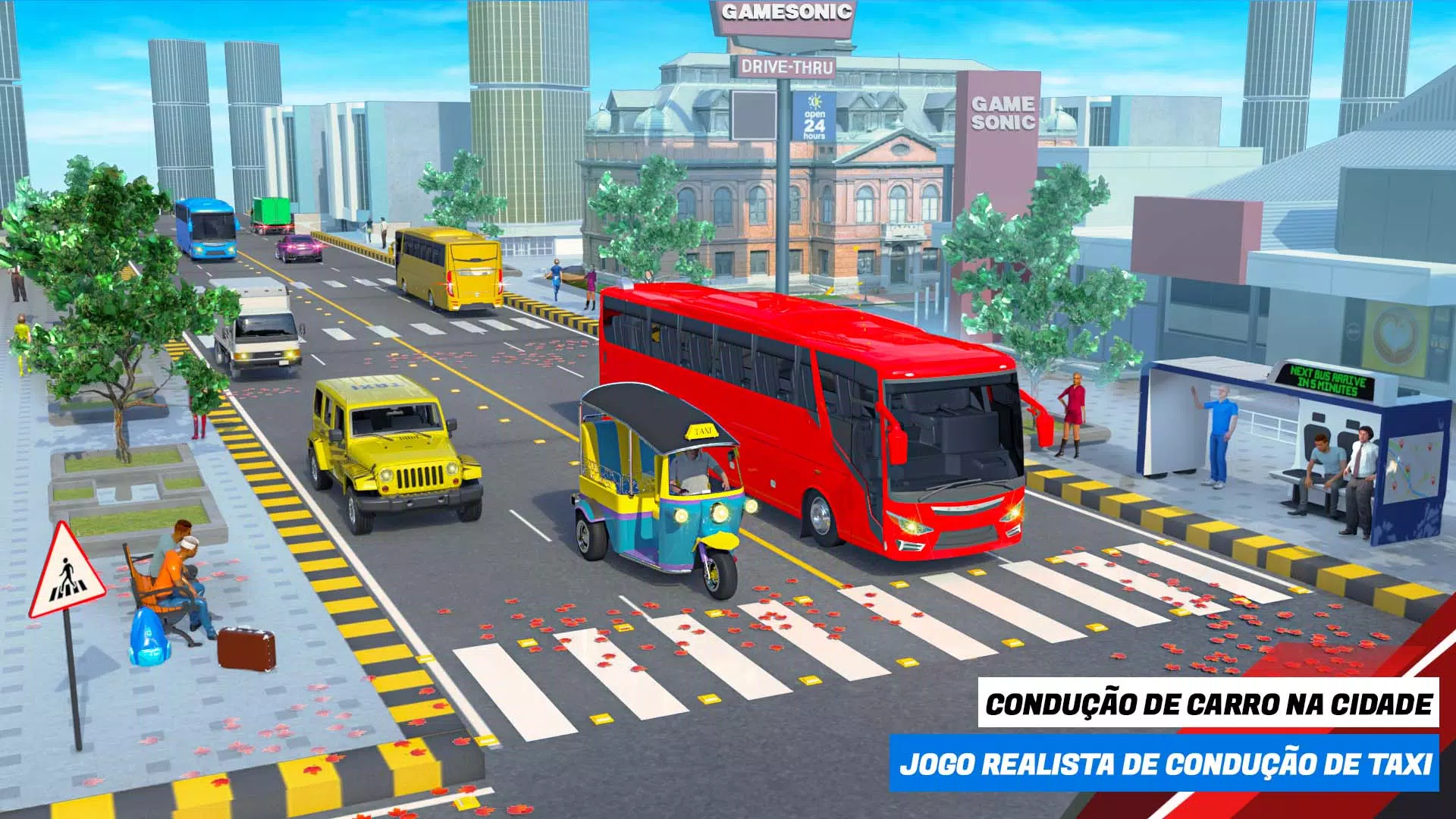 Baixe Céu Dirigindo- Jogos de ônibus no PC