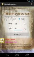 İdeal Kilo Hesaplama 截图 2