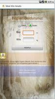 İdeal Kilo Hesaplama capture d'écran 3
