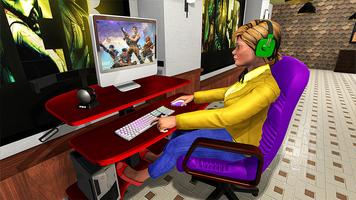 Internet Cafe Gamer Simulator! स्क्रीनशॉट 2