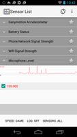 SensorList Pro ảnh chụp màn hình 1