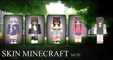 Aesthetic Skin Minecraft পোস্টার