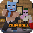 Gumball Skin Minecraft 아이콘