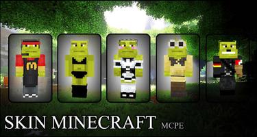 Shrek Skin Minecraft Affiche