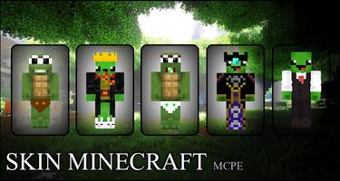 Turtle Skin Minecraft Affiche