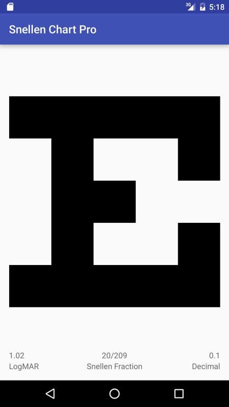 snellen chart for android