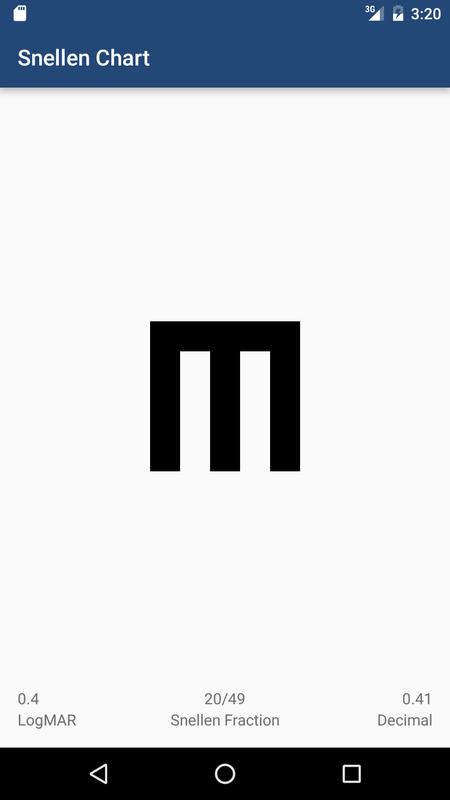 snellen chart for android