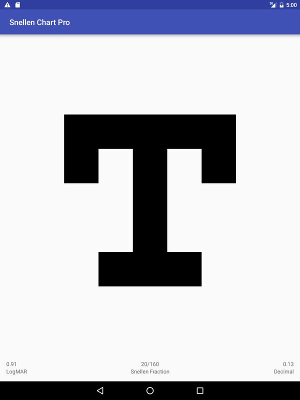 snellen chart for android