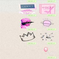 Aesthetic Stickers 截图 1