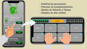 Percusión App: Octapad batería スクリーンショット 1