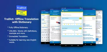 Tradict - Dictionary & Translator EN-AR