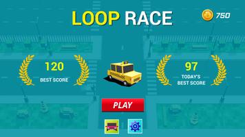 Loop Race - Crazy Taxi Drive capture d'écran 2