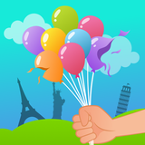 Grab and fly icon