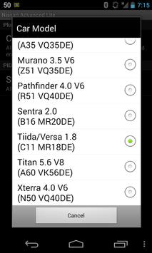Advanced LT for NISSAN 截图 2