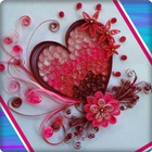 quilling paper ideas آئیکن