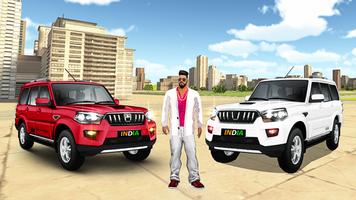 Indian Car Games Simulator 3D Affiche