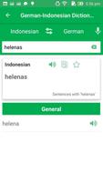 German Indonesian Dictionary capture d'écran 3