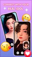 Idols Prank Call & Fake Chat captura de pantalla 1