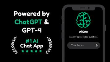 AI One Chat AI GPT Chatbot Ask Affiche