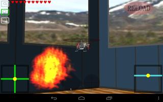 Indoor Heli Fight 3D Free ภาพหน้าจอ 2