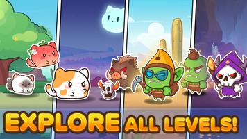 Cat Adventure: Idle RPG poster