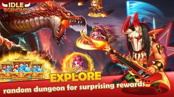 Idle Legendary：Afk Epic Heroes Battle Game Plakat