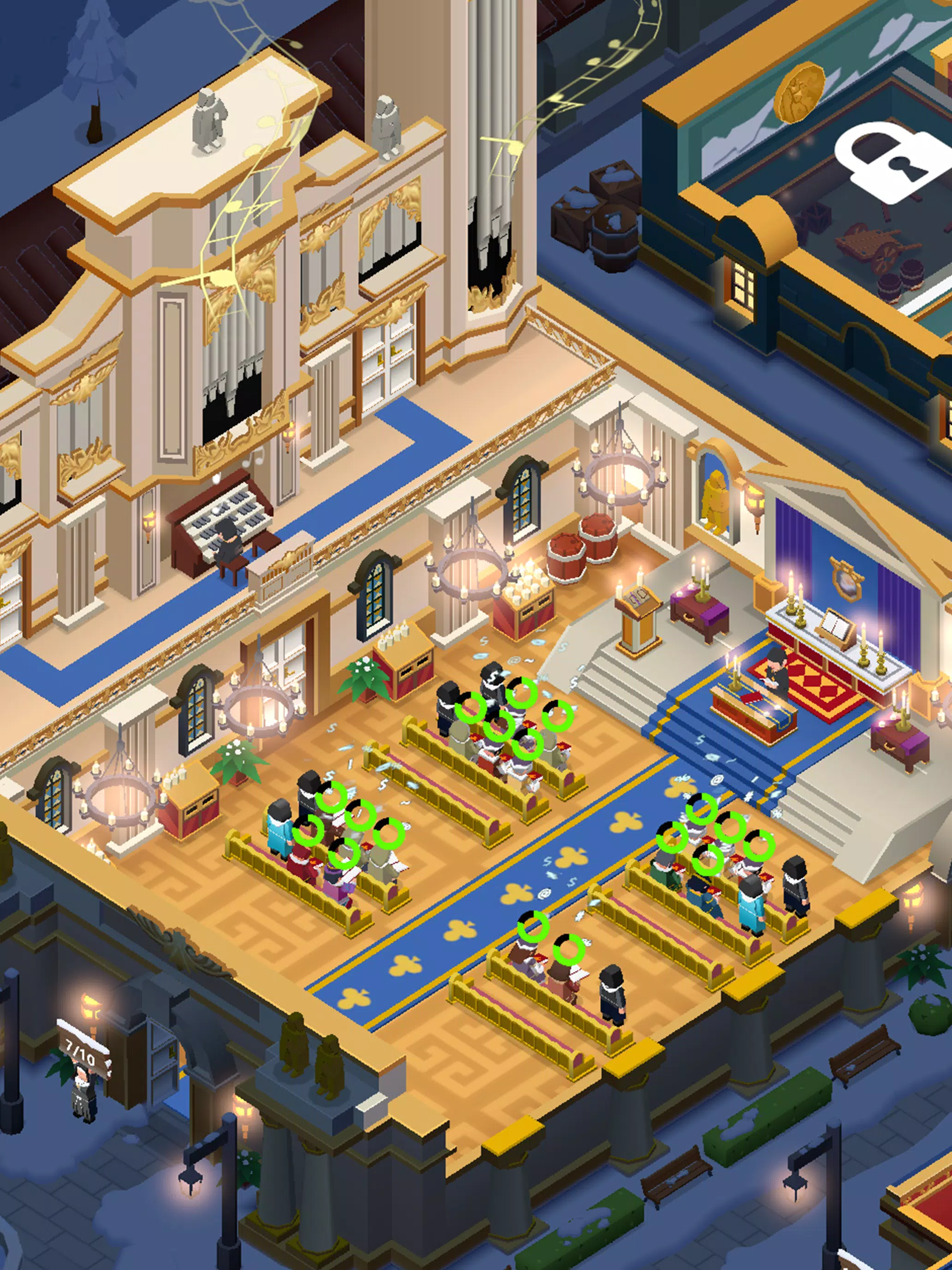 Idle Abbey Tycoon: Help people