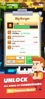 idle Hurger Tycoon - Cooking Empire Game captura de pantalla 2
