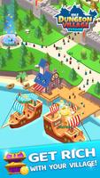 Idle Dungeon Village Tycoon постер