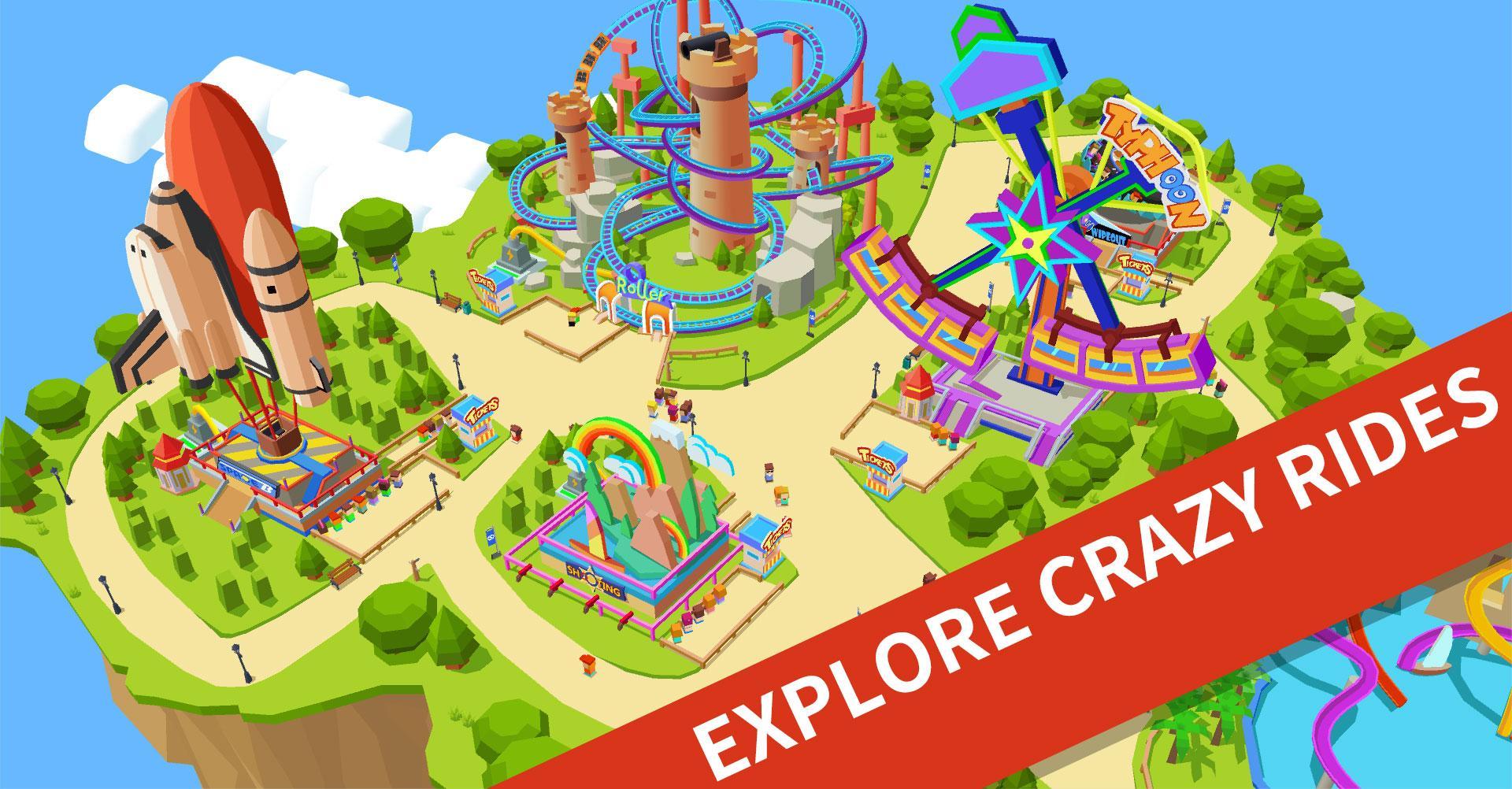 Idle Fantasy Park Ii Tycoon For Android Apk Download - theme park tycoon crazy rides roblox youtube gamer