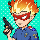 Idle Super Police icône