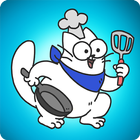 Cooking Cats: Idle Tycoon ไอคอน