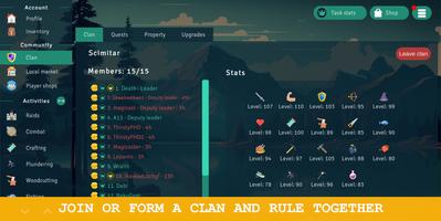 Idle Clans تصوير الشاشة 1